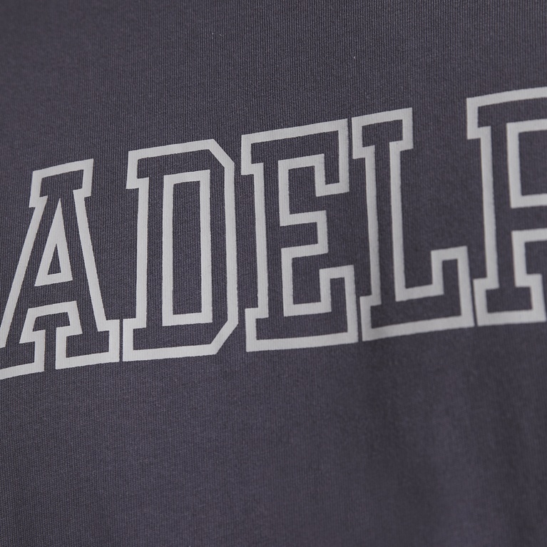 Printed tee "West" Grey